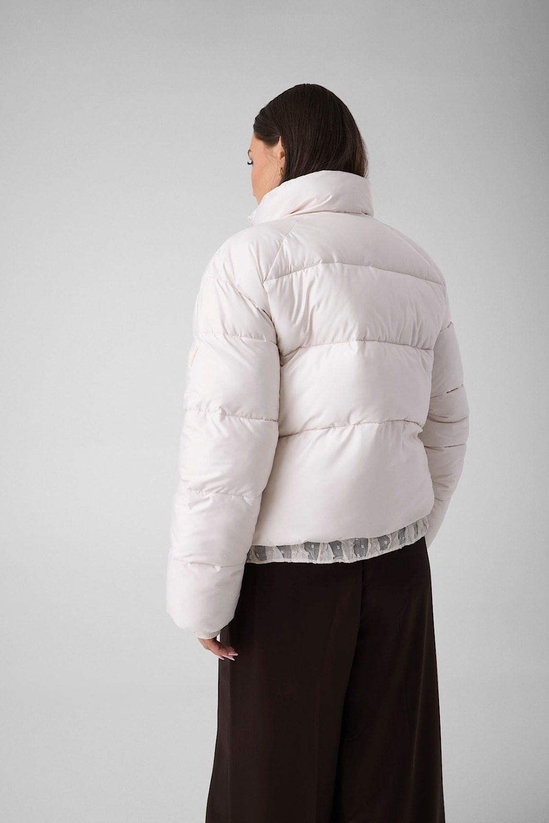 Kısa şişme mont  - 4