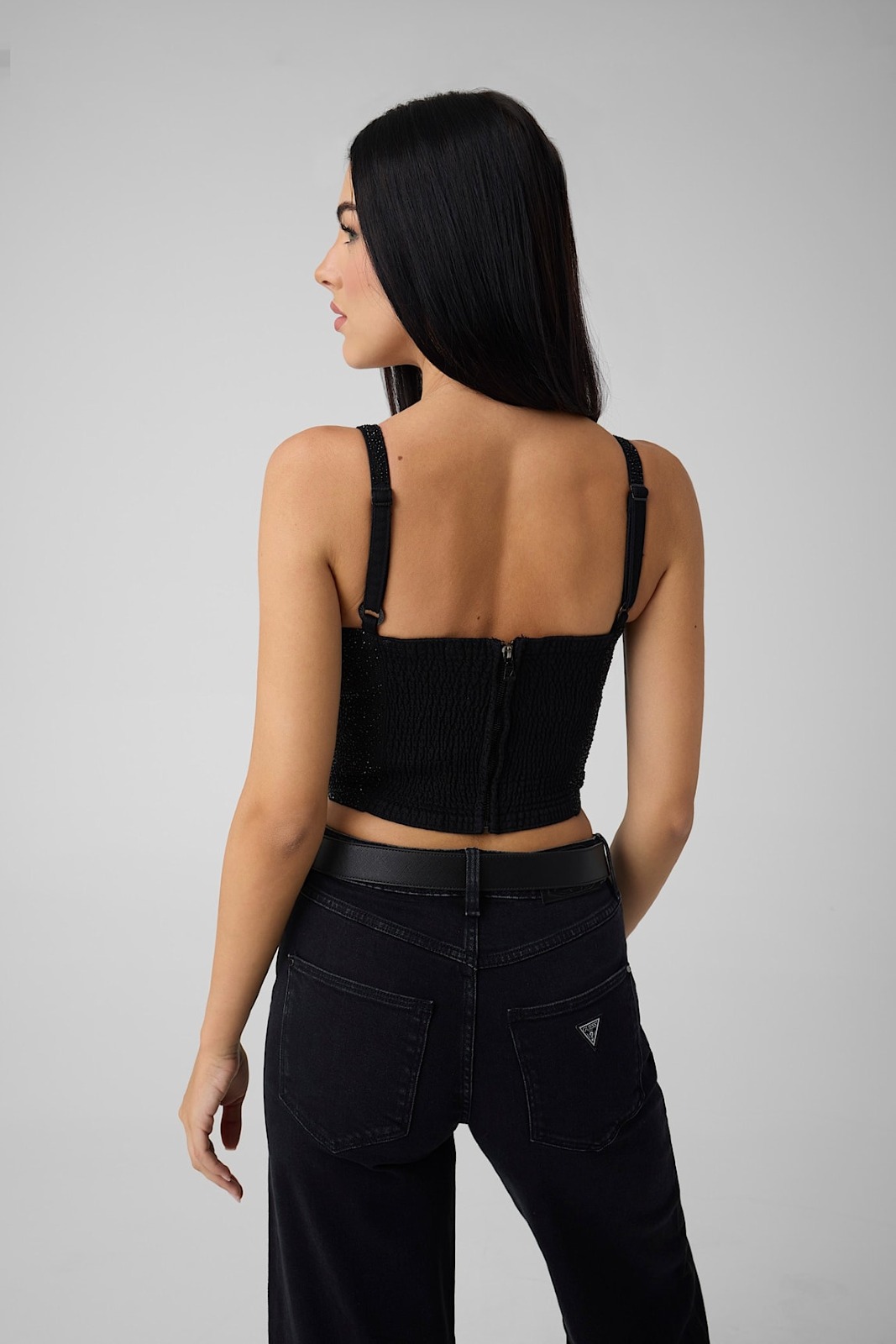 Denim büstiyer - 5
