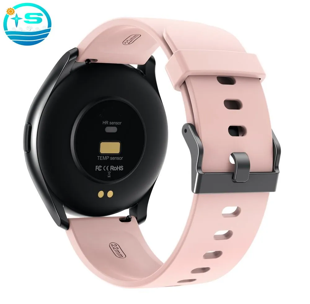 AMOLED Ekranlı Bluetooth Akıllı Saat – Nabız ve Kan Oksijeni Takibi, Silikon Kordon - 6