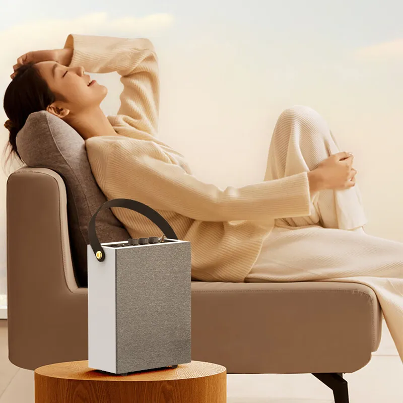 50 W Taşınabilir Bluetooth Hoparlör – Güçlü Bas, Ahşap Kasa ve Taşıma Kulplu