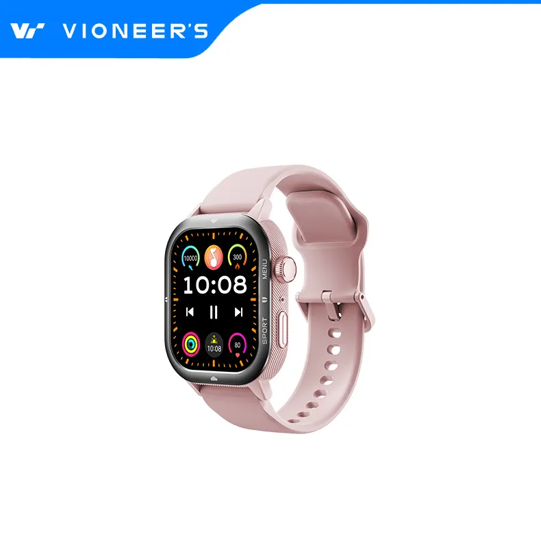 TFT Ekranlı Bluetooth Akıllı Saat – 100+ Spor Modu, Nabız ve Uyku Takibi, IP67