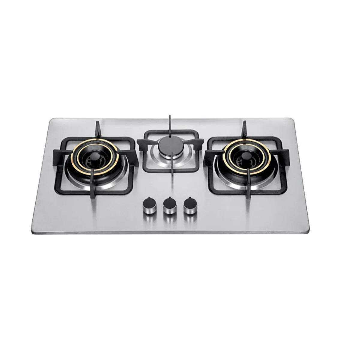 Ticari/Endüstriyel Mutfak Tipi 3 Gözlü Gazlı Ocak