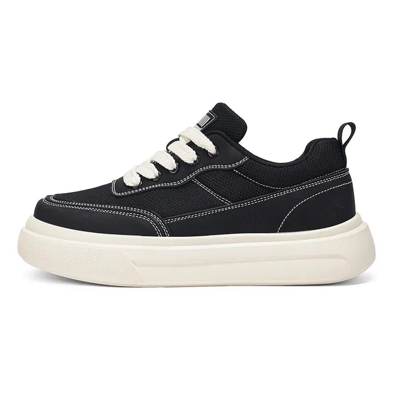 Erkek Boy Uzatan Sneaker – Hafif, Kaymaz ve Aşınmaya Dayanıklı PVC Tabanlı