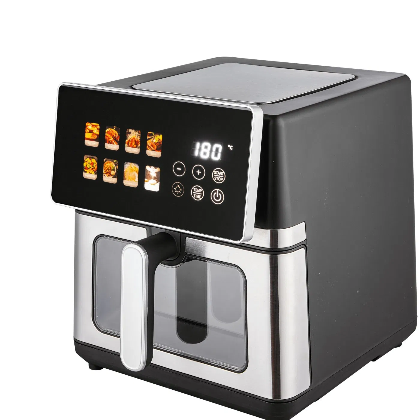 9 Litre Dijital Fritöz (Air Fryer) – Geniş Kapasiteli, Akıllı Dokunmatik Ekranlı, 8 Hazır Programlı ve İzleme Pencereli - 5