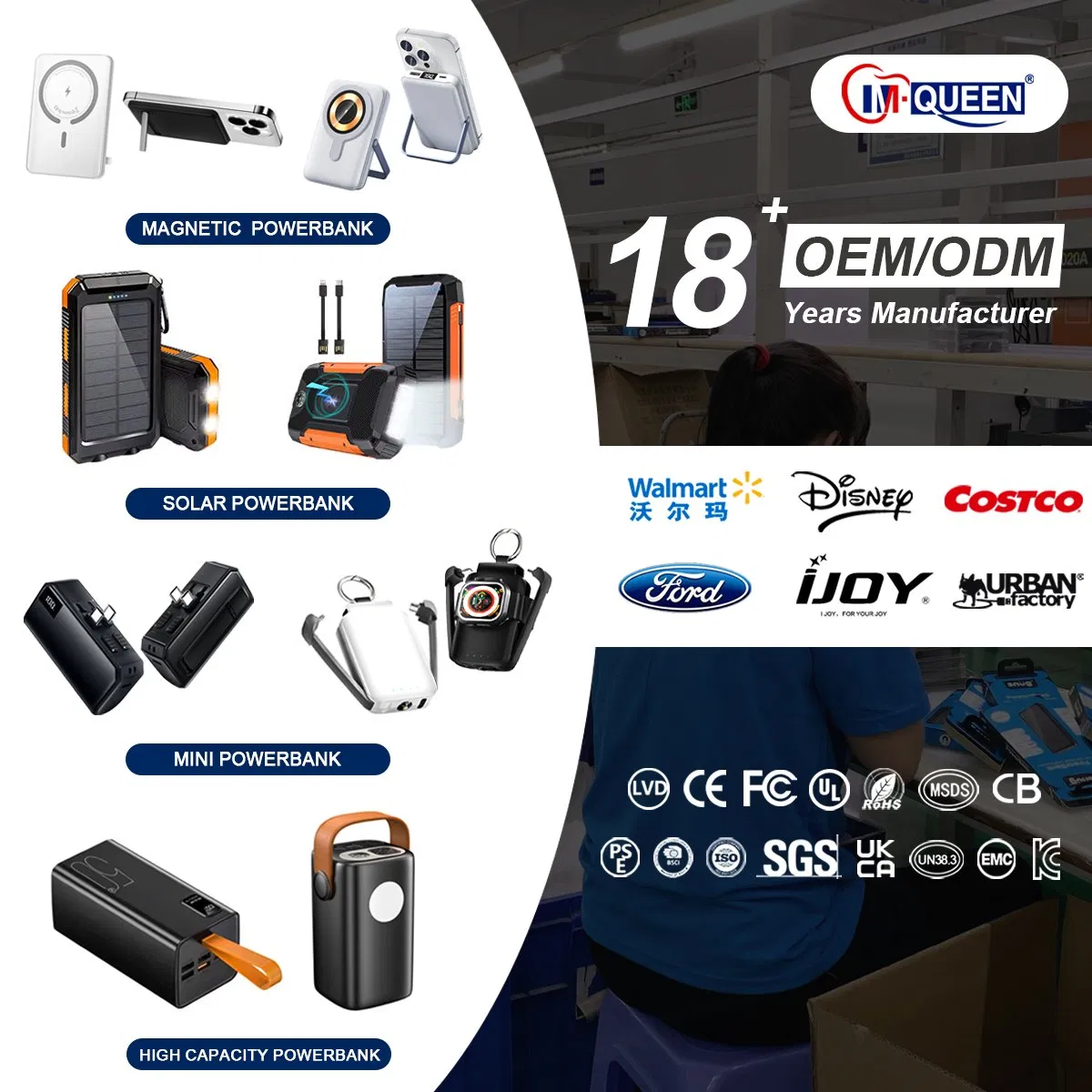Hızlı Şarjlı Powerbank – 3 Dahili Kablolu, 22,5 W PD, Çift USB Çıkışlı ve Ekranlı - 6
